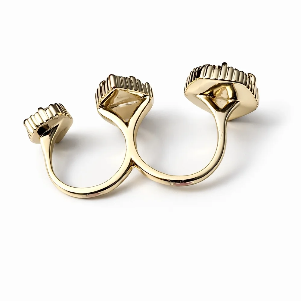 Kendra Scott Druzy Double Ring & Fashion Black pink rhinestone drop earrings